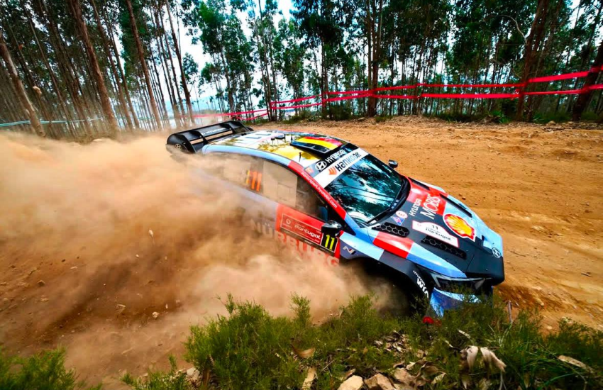 Neuville, Shakedown Rally Portogallo 2026.