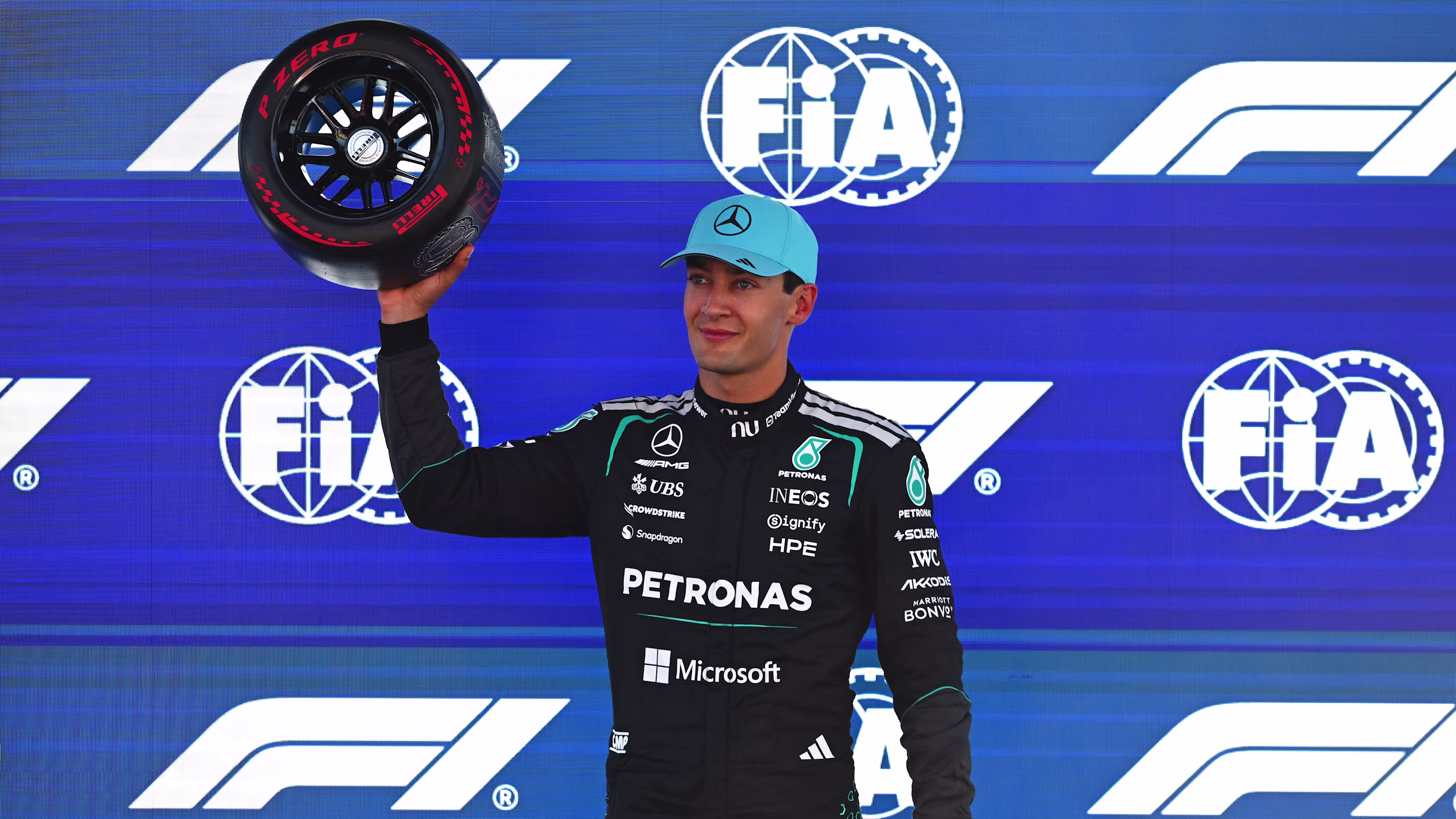 Russell Mercedes Pole Position GP di Barcellona 2026